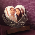 Loving hands LED frame