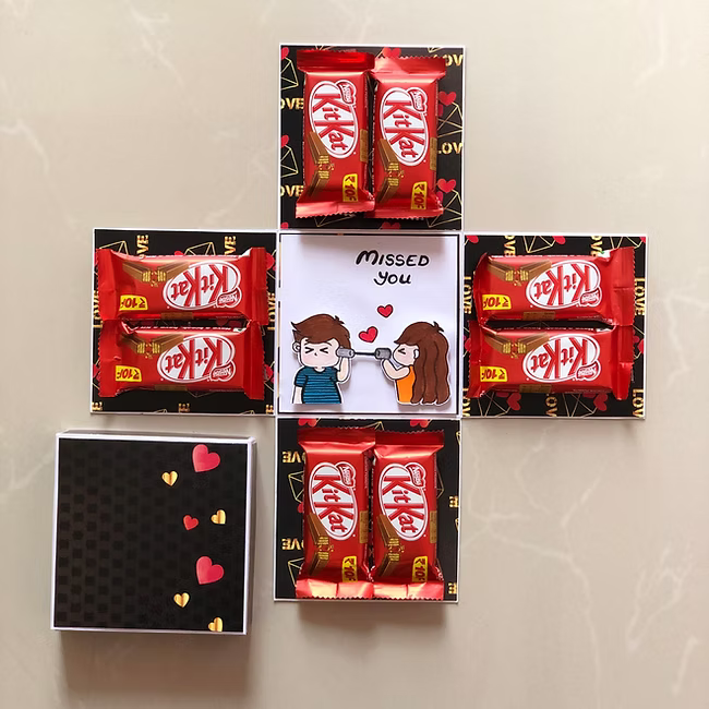 1 layer Chocolate Explosion box