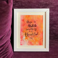 Watercolour Frame