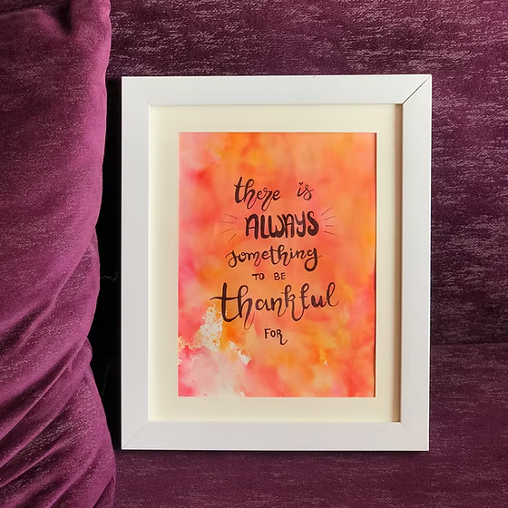 Watercolour Frame